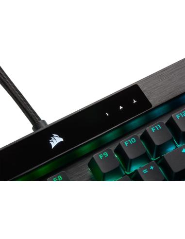 Corsair K100 RGB Teclado Mecánico Gaming Switch Óptico OPX Negro (Alemán)