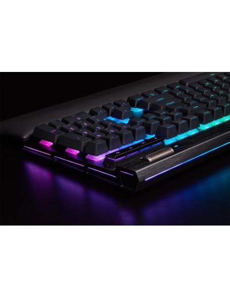 Corsair K100 RGB Teclado Mecánico Gaming Switch Óptico OPX Negro (Alemán)