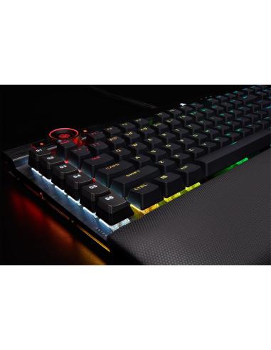 Corsair K100 RGB Teclado Mecánico Gaming Switch Óptico OPX Negro (Alemán)