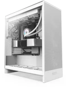NZXT H7 Flow (2024) Cristal Templado USB 3.2 Blanca