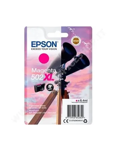 Epson 502XL Cartuchos de Tinta Magenta
