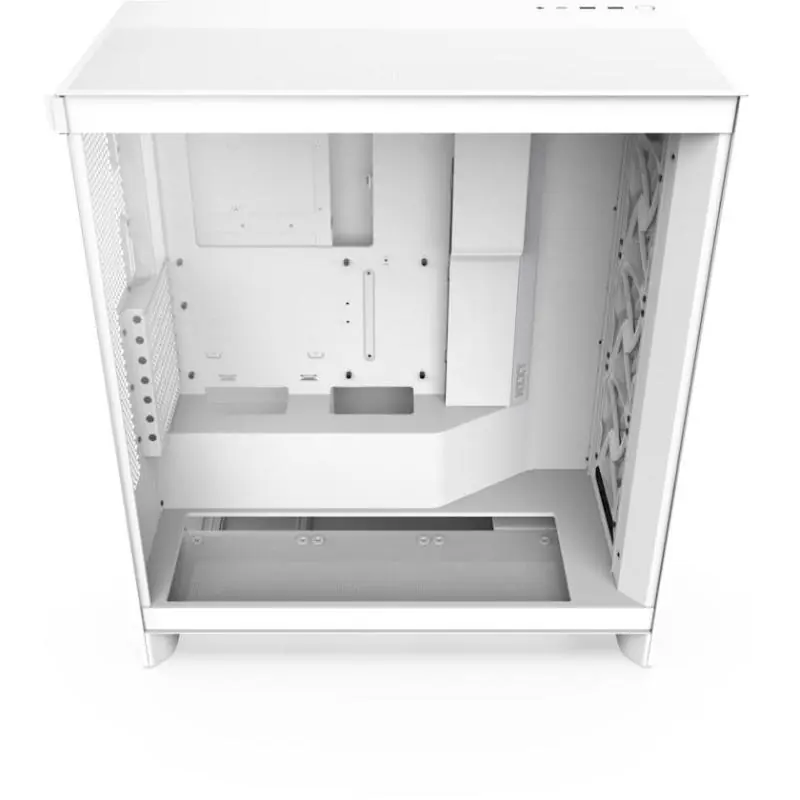 NZXT H7 Flow (2024) Cristal Templado USB 3.2 Blanca