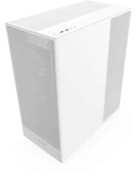 NZXT H7 Flow (2024) Cristal Templado USB 3.2 Blanca