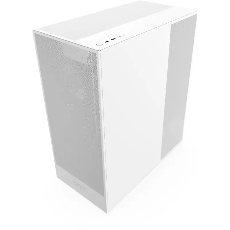 NZXT H7 Flow (2024) Cristal Templado USB 3.2 Blanca