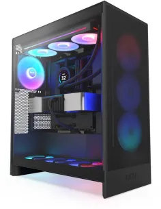 NZXT H7 Flow RGB (2024) Cristal Templado USB 3.2 Negra