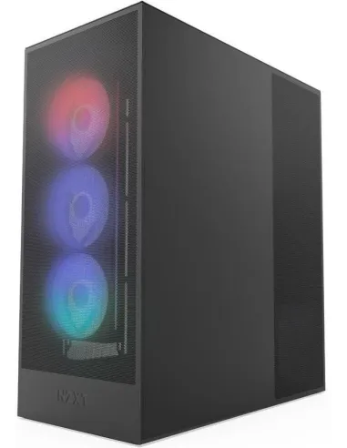 NZXT H7 Flow RGB (2024) Cristal Templado USB 3.2 Negra
