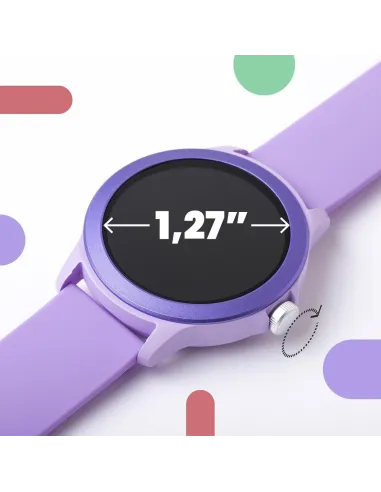 SPC Smartee Duo Vivo 9651T Smartwatch Violeta con Correa Extraible