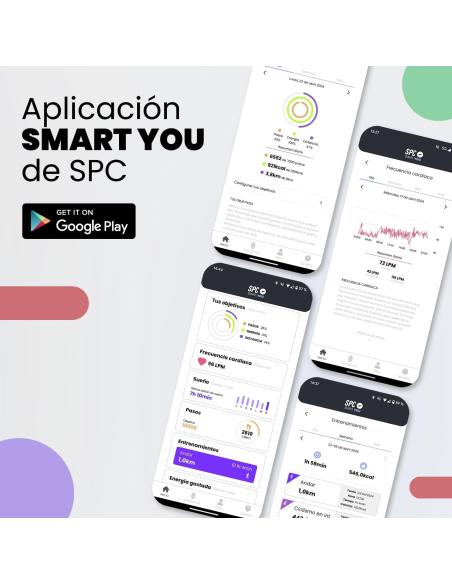 SPC Smartee Duo Vivo 9651T Smartwatch Violeta con Correa Extraible