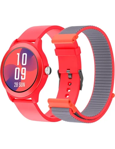 SPC Smartee Duo Vivo 9651R SmartWatch Rojo con Correa Extraible