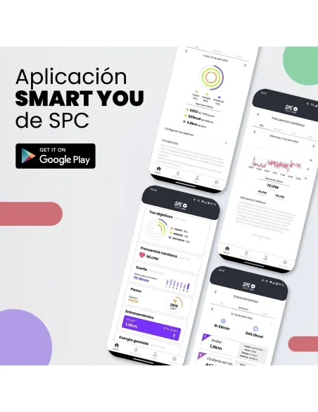 SPC Smartee Duo Vivo 9651V Smartwatch Verde con Correa Extraíble