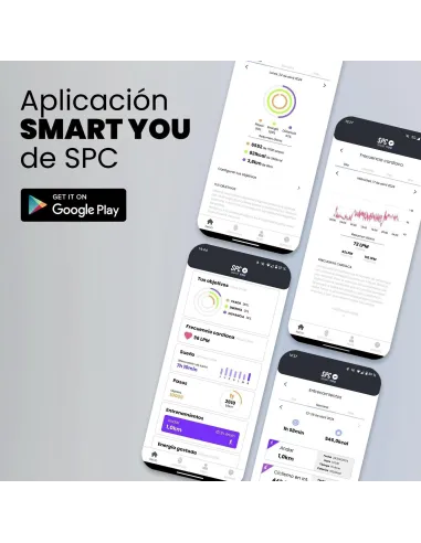 SPC Smartee Duo Classic 9652N Smartwatch AMOLED1.43" con Correa Metálica Negro