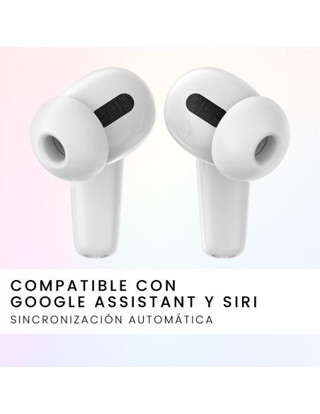 SPC Ether 2 Pro 4624B Auriculares Bluetooth con Cancelación de Ruido Blancos
