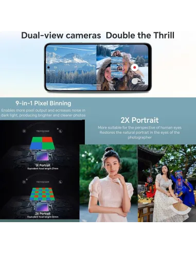 Honor 90 Smart 5G 4/128GB Dual SIM Negro