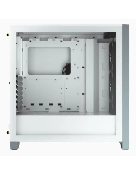 Corsair iCUE 4000X Torre ATX Cristal Templado USB 3.0 Blanca