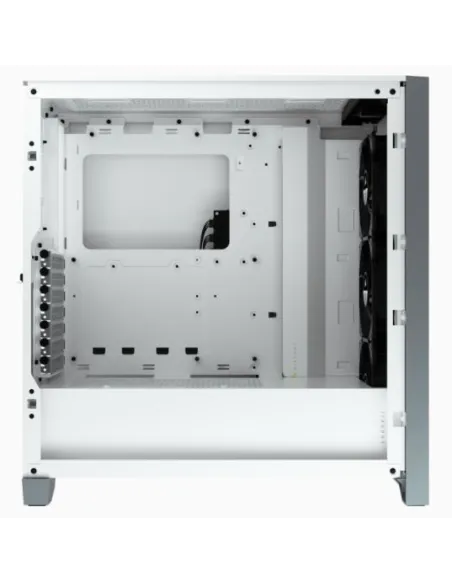 Corsair iCUE 4000X Torre ATX Cristal Templado USB 3.0 Blanca