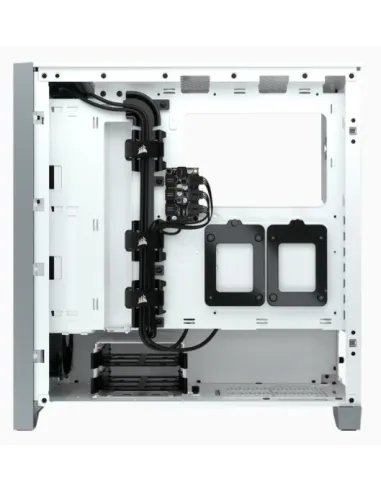 Corsair iCUE 4000X Torre ATX Cristal Templado USB 3.0 Blanca