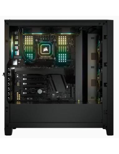 Corsair 4000X iCUE Torre ATX Cristal Templado USB 3.0 Negra