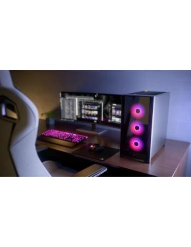 Corsair 4000X iCUE Torre ATX Cristal Templado USB 3.0 Negra