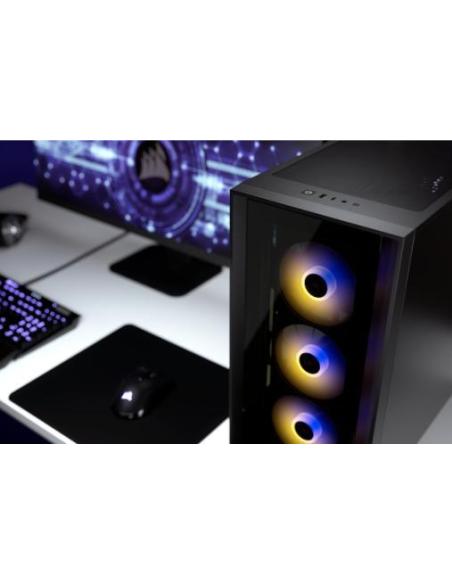 Corsair 4000X iCUE Torre ATX Cristal Templado USB 3.0 Negra