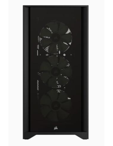Corsair 4000X iCUE Torre ATX Cristal Templado USB 3.0 Negra