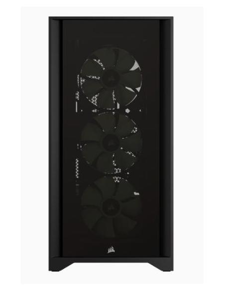Corsair 4000X iCUE Torre ATX Cristal Templado USB 3.0 Negra