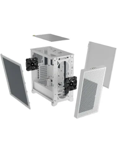 Corsair 3000D Airflow Torre ATX Cristal Templado USB 3.0 Blanca