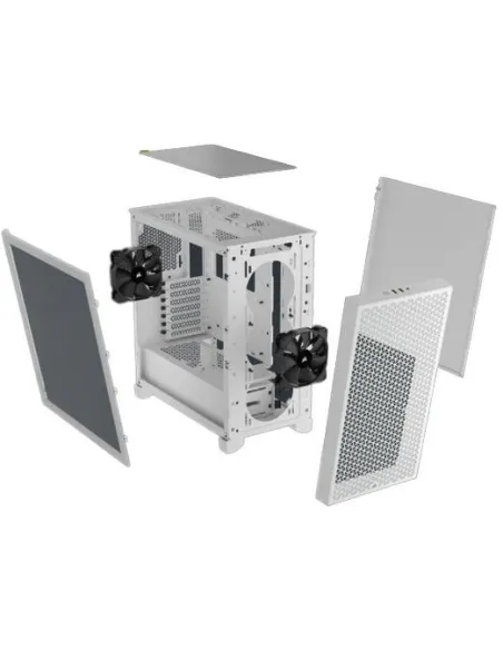 Corsair 3000D Airflow Torre ATX Cristal Templado USB 3.0 Blanca