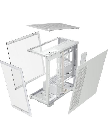 Corsair 3500X Torre E-ATX Cristal Templado USB 3.0 Blanca