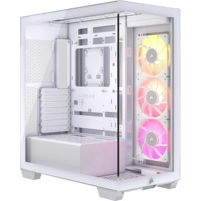 Corsair Icue Link 3500X RGB Torre E-ATX Cristal Templado USB 3.2 Blanca