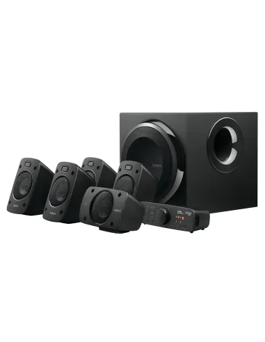 Logitech Z906 Sistema de Altavoces 5.1 500W Con Subwoofer Negros