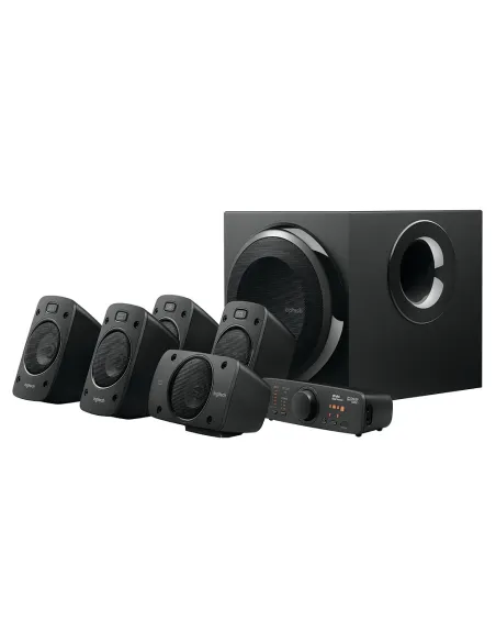 Logitech Z906 Sistema de Altavoces 5.1 500W Con Subwoofer Negros