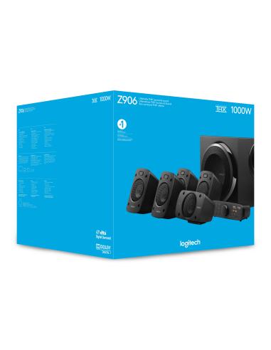 Logitech Z906 Conjunto de Altavoces 5.1 500W Negros