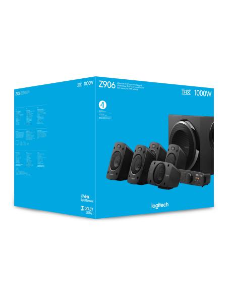 Logitech Z906 Conjunto de Altavoces 5.1 500W Negros
