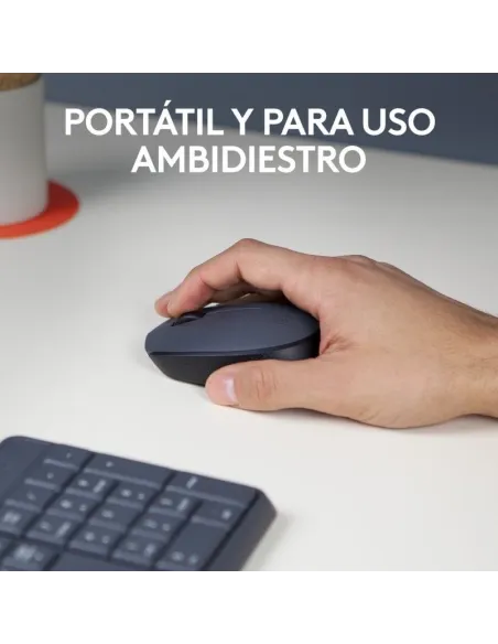 Logitech M170 RF Ratón Óptico Inalámbrico 1000DPI