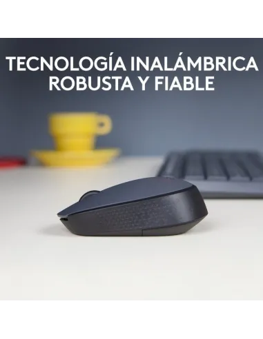 Logitech M170 RF Ratón Óptico Inalámbrico 1000DPI