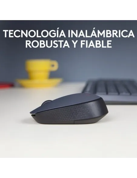 Logitech M170 RF Ratón Óptico Inalámbrico 1000DPI
