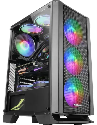 Mars Gaming MCC Ventana Completa USB 3.0 Negro