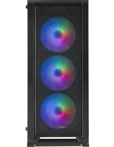 Mars Gaming MCC Ventana Completa USB 3.0 Negro