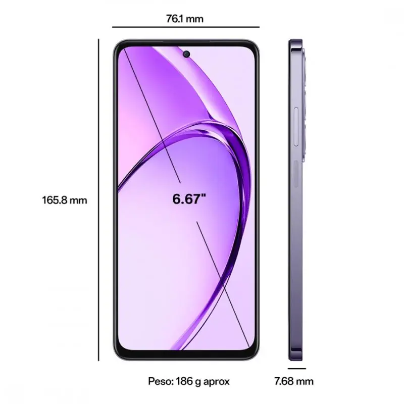 Oppo A80 5G 8/256GB Moonlight Purple