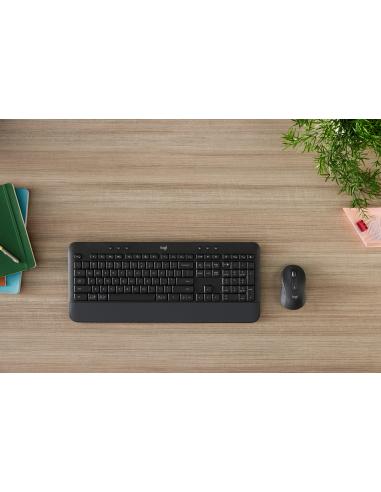 Logitech MK650 Business Kit de Teclado y Ratón Inalámbricos Grafito