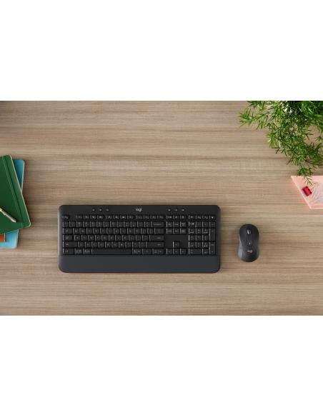 Logitech MK650 Business Kit de Teclado y Ratón Inalámbricos Grafito