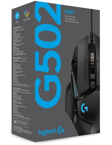 Logitech G502 Hero Ratón Gaming 25600DPI