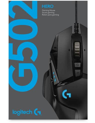 Logitech G502 Hero Ratón Gaming 25600DPI