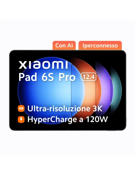 Xiaomi Pad 6S Pro 12,4" 8/256GB Gris