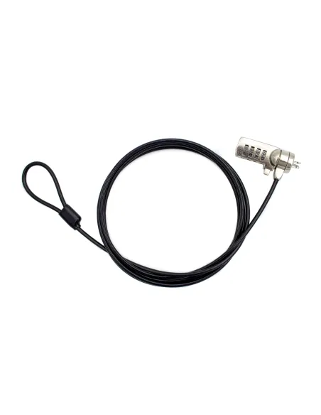 Nilox NXSC002 Cable de Seguridad Con Combinación 1.8 M Negro