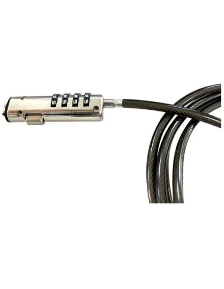 Nilox NXSCN001 Cable de Seguridad con Combinación 1,9 M Acero