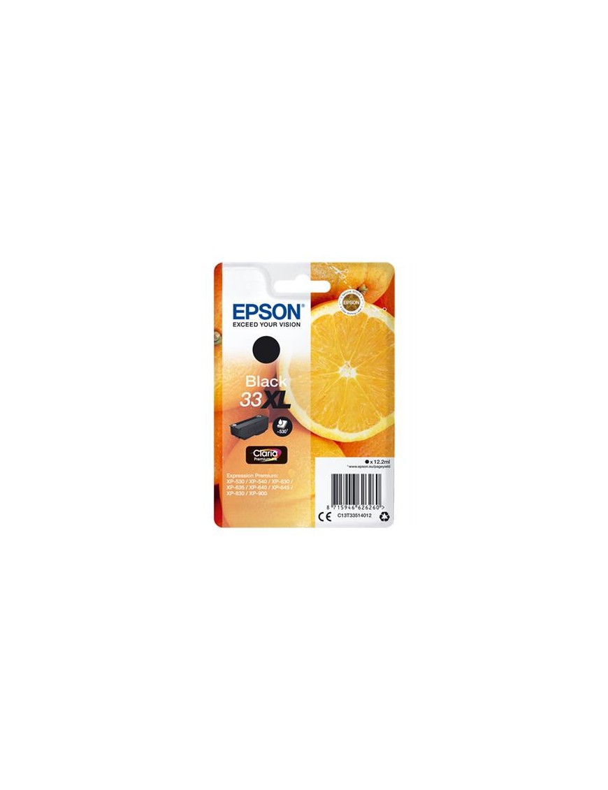 Epson 33XL Cartucho de Tinta Negro