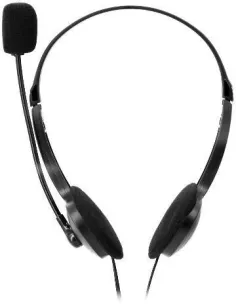 Nilox NXCM0000004 Auriculares Doble Jack con Micrófono Negros-MAUAMI1172