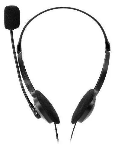 Nilox NXCM0000004 Auriculares Doble Jack con Micrófono Negros