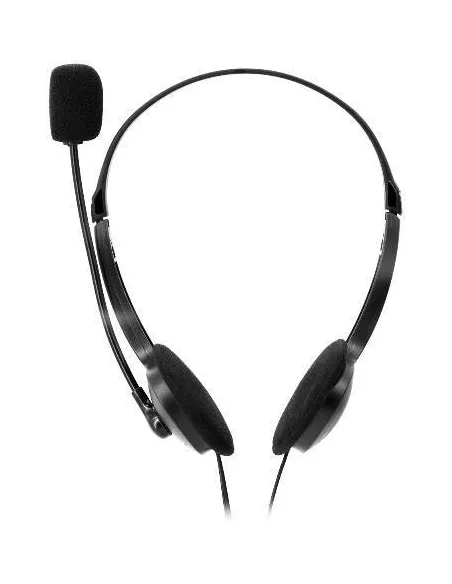 Nilox NXCM0000004 Auriculares Doble Jack con Micrófono Negros